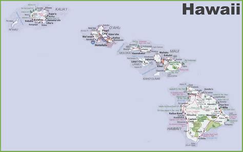 big island hawaii printable map