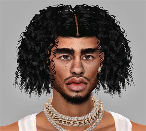 xxblacksims sims  afro hair male afro hair sims  cc sims  afro hair