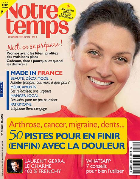 notre temps decembre      magazines french magazines commumity