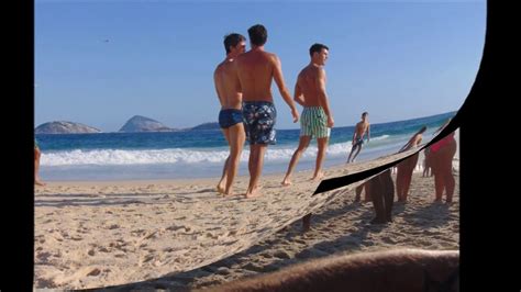 Top Hombres Playa Ipanema Río De Janeiro Youtube