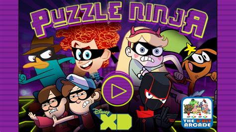 disney xd puzzle ninja battle mode  easy medium  hard ipad gameplay youtube