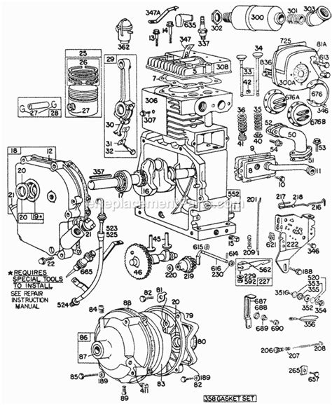 briggs  stratton  hp engine parts diagram headcontrolsystem