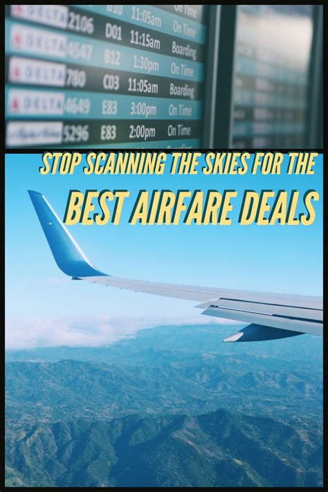 stop scanning  skies    airfare deals traveling honeybird  airfare deals