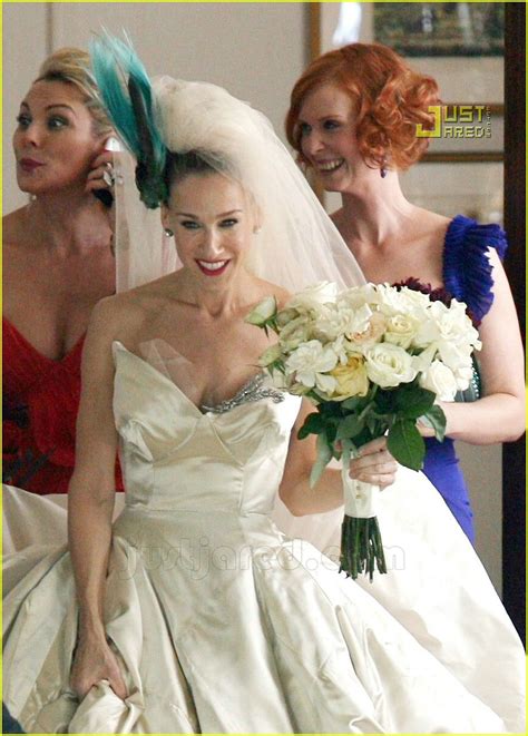 sex and the city there s a wedding in the works photo 626851 cynthia nixon kim cattrall