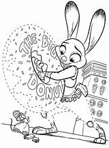 Zootopia Coloring Pages Printable Kids Bestcoloringpagesforkids Sheets Disney Books sketch template