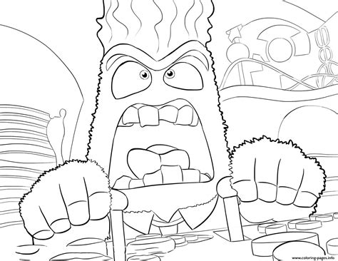 anger   coloring page printable