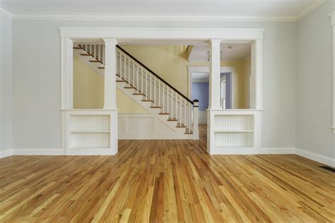 popular light hardwood floors wall color