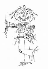 Halloween Scarecrow Digi Stamps Choose Board Coloring sketch template