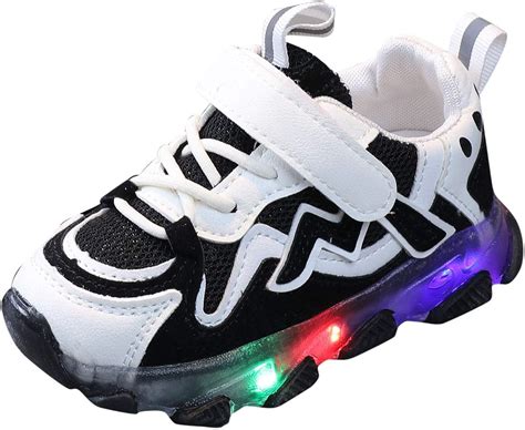 baby toddler boys girls led light  casual shoes sneakers outdoor running luminous shoes