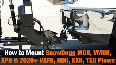 snowdogg     mount snowdogg rapidlink snow plows specific modelsyears youtube