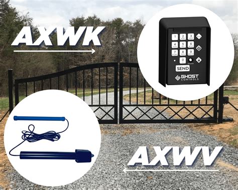 axwk wireless keypad  axwv vehicle sensor