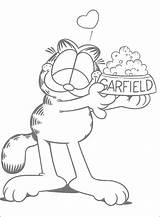 Coloring Garfield Pages Christmas Getdrawings sketch template