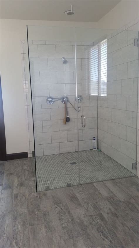 bathroom shower  euro glass   lip handicap accessible bathroom bathroom shower
