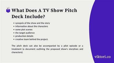 tv show pitch deck updated   guide templates examples viktori