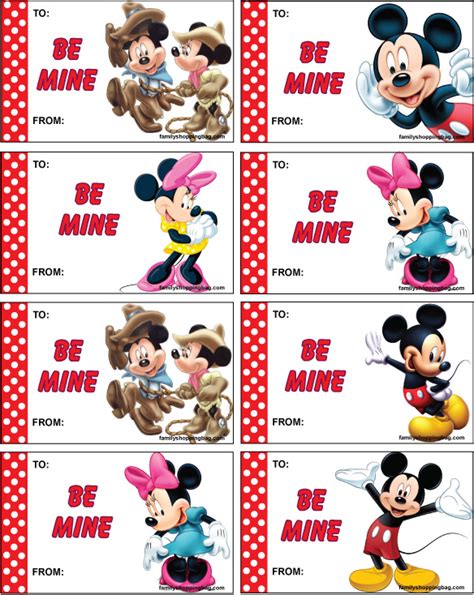 printable disney valentines day cards disneyclipscom printable mickey