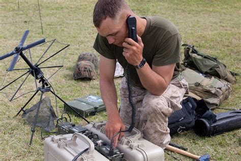 tests field radio operators  communication exercise marine corps base hawaii news