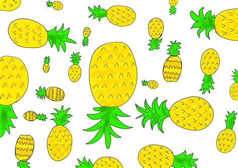 hallo sommer ananas und zitrusfruechte sind tolle sommer motive und