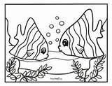 Coloring Angelfish Peasy sketch template