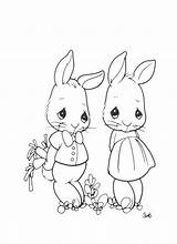 Precious Moments Coloring Pages Easter Color Bunny Rabbits Ice Cream Rabbit Printable Print Getcolorings Stamps Colouring Colour Digital Visit Cartoon sketch template