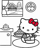 Kitty Hello Coloring Well Color Colouring Soon Print Pages Cupcake Cartoon Baking Clipart Cliparts Printable Cooking Cake Sheets Printables Da sketch template
