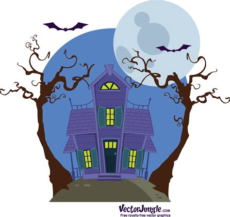 haunted house cartoon pictures clipartsco