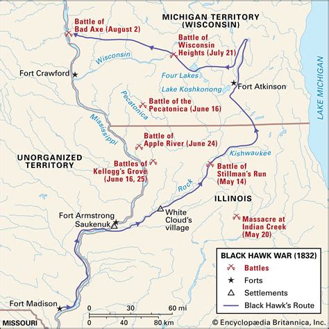 indian creek massacre  military history   upper great lakes