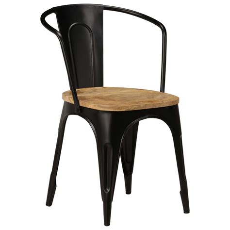 dining chairs  pcs black solid mango wood furnitureonline