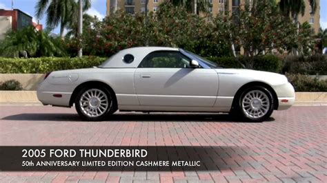 ford thunderbird  anniversary limited edition