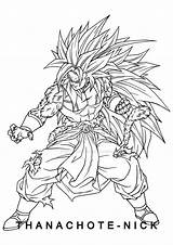 Saiyan Oc Ziex Thanachote Goku Dbz sketch template