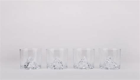 Matterhorn Glasses Whiskey Glasses Glass Stemless Wine Glass