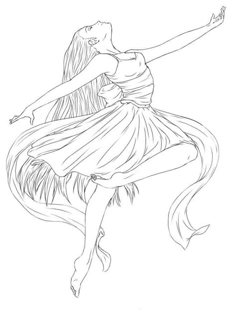 barbie ballerina printable coloring pages