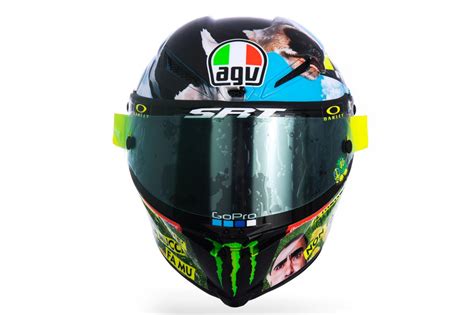 gallery rossi unveils special edition mugello helmet motogp