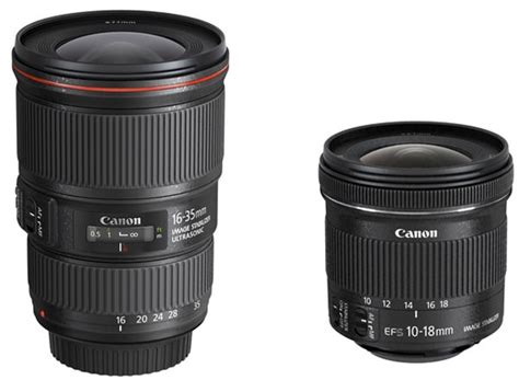 canon ultra wide angle zoom lenses launched ephotozine