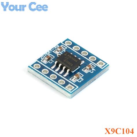 xc digital potentiometer module  arduino board module programmable resistor  adjust