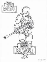 Fortnite Coloring Pages Drift Royale Battle Raven King Ice Brite Carbide Bomber Skins Night Gun Printable Characters Popular Nerf sketch template