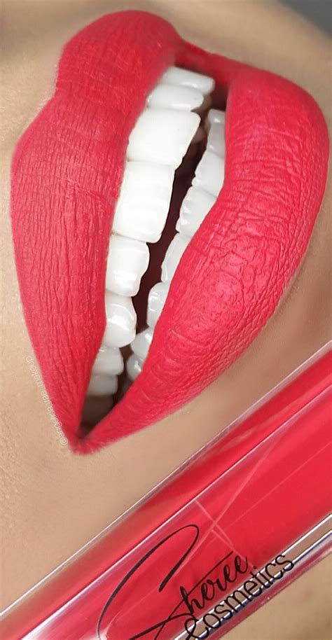 Waterproof Liquid Lipstick Fiery Red – Sheree Cosmetics Llc