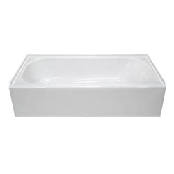 mobile home bathtub white