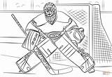 Hockey Goalie Coloring Pages Drawing Coloriage Printable Carey Nhl Price Dessin Imprimer Colorier Glace Print Connor Mcdavid Sur Coloriages Drawings sketch template