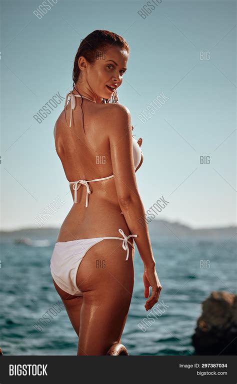 Vintage Bikini Girl On Image And Photo Free Trial Bigstock