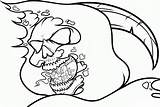 Grim Reaper Skulls Kolorowanki Kostucha Czaszki Bestcoloringpagesforkids Coloringhome Chili Popular Printables Drukuj Pobierz sketch template