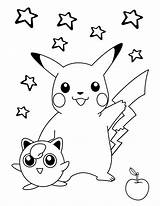 Pokemon Pages Coloring Cute Printable Getcoloringpages Kids sketch template