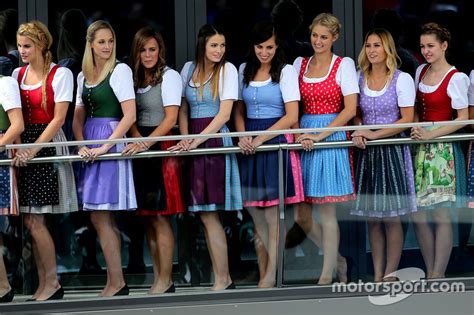 Lovely Austrian Girls At Austrian Gp