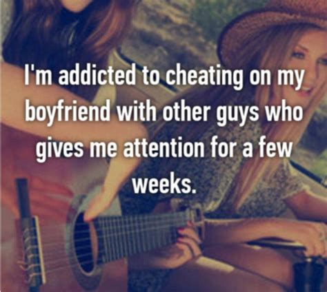 women share reasons why they are addicted to cheating daily mail online