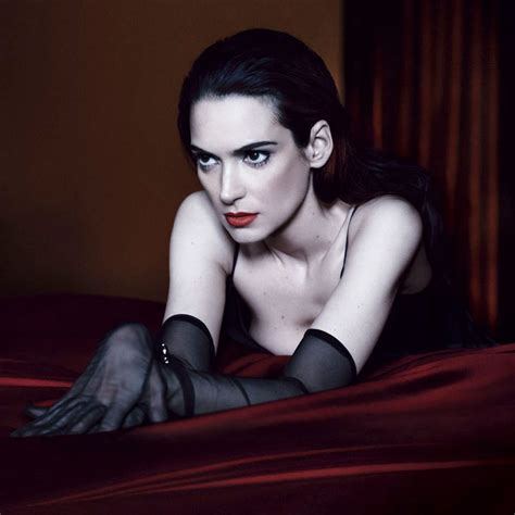 nancy ♡ girl gorgeous ♥ winona ryder s return in interview magazine