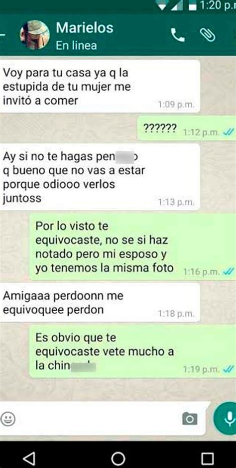Whatsapp Tenía Un Romance Con El Marido De Su Amiga Pero