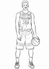 Coloring Butler Jimmy Pages Nba Clipart Basketball Leonard Kawhi Printable Spurs Drawing Template Clipground Supercoloring sketch template