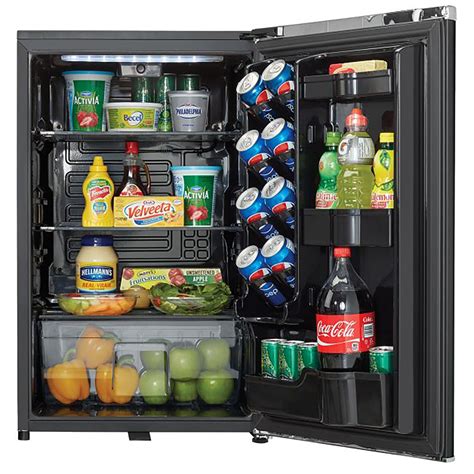 danby  cubic feet compact sized mini beverage refrigerator  lock black  ebay