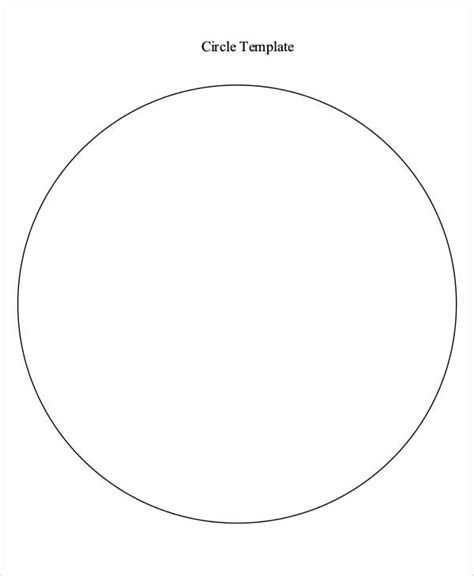 circle template