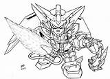 Sd Gundam Epyon Coloring Pages Lineart Force Drawings Deviantart Master Version Search Again Bar Case Looking Don Print Use Find sketch template
