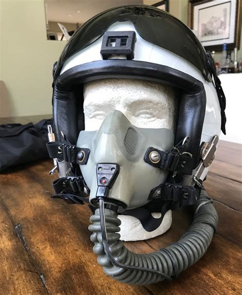 custom  hgu pilot flight helmet mbu oxygen mask  etsy